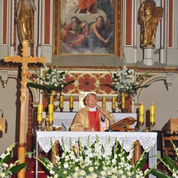 70-lecie Msza św. w kościele